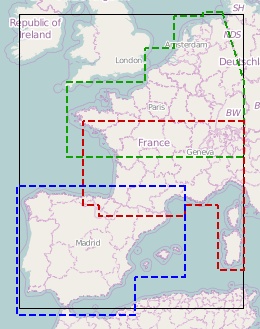 Garminkarten für Westeuropa